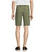 Roundtree & Yorke Performance Straight Fit Flat Front 10#double; Tech Shorts, Color:Dusty Olive - Image 2