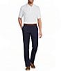 Roundtree & Yorke Performance Straight Fit Flat Front Pants - Image 3