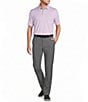 Roundtree & Yorke Performance Straight Fit Flat Front Pants - Image 3
