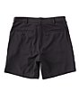 Color:Caviar - Image 2 - Flat Front 7#double; Inseam Chino Shorts