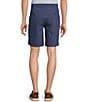 Color:Dark Navy Heather - Image 2 - Performance Stretch Fabric Classic Fit Flat Front 9#double; Heathered Shorts