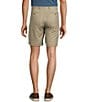 Roundtree & Yorke Performance Stretch Fabric Classic Fit Flat Front 8#double; Horizontal Texutred Shorts, Color:Khaki - Image 2