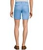Color:All Aboard - Image 2 - Performance Stretch Fabric Straight Fit Flat Front 7#double; Solid Shorts