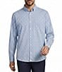 Roundtree & Yorke Performance Twill Medium Plaid Sport Shirt - Image 1