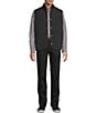 Roundtree & Yorke Quilted Solid Vest, Color:Black - Image 4