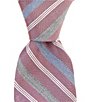 Color:Pink - Image 1 - Repeat Striped 2 3/4#double; Silk Blend Tie