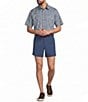 Roundtree & Yorke Short Sleeve Chambray Large Paisley Print Sport Shirt - Image 3