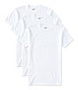 Color:White - Image 1 - Short-Sleeve Crew Neck Tees 3-Pack