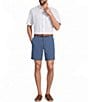 Roundtree & Yorke Short Sleeve Heather Windowpane Sport Shirt - Image 3
