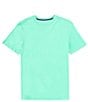Color:Aqua - Image 1 - Short Sleeve Knit Sleep T-Shirt