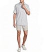 Roundtree & Yorke Short Sleeve Mini Plaid Sport Shirt - Image 3