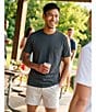 Roundtree & Yorke Solid Cloud Short Sleeve Pocket Crew T-Shirt - Image 5