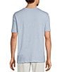 Roundtree & Yorke Solid Cloud Short Sleeve Henley Shirt - Image 2