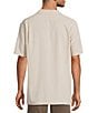 Roundtree & Yorke Short Sleeve Solid Polynosic Camp Sport Shirt - Image 6
