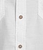 Roundtree & Yorke Short Sleeve Textured Solid Sport Shirt, Color:White - Image 4