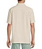 Roundtree & Yorke Short Sleeve Textured Solid Sport Shirt - Image 2