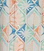 Roundtree & Yorke Short Sleeve Tile Print Button Front Shirt - Image 4
