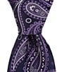 Color:Purple - Image 1 - Simple Pine 3 3/8#double; Silk Tie