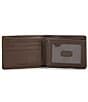 Color:Brown - Image 3 - Slim Fold ID Wallet