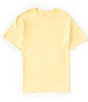 Color:Sun Yellow - Image 1 - Soft Washed Short Sleeve Solid Pocket Crew Tee