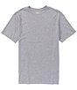 Color:Medium Grey Heather - Image 1 - Soft Washed Short-Sleeve Solid Pocket Crew Tee