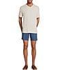 Roundtree & Yorke Solid Cloud Short Sleeve V-Neck T-Shirt - Image 3