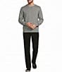 Roundtree & Yorke Solid Crew Neck Pullover Sweater - Image 3