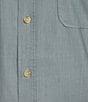 Roundtree & Yorke Solid Textured Sport Shirt - Image 4