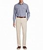 Roundtree & Yorke Solid Textured Sport Shirt - Image 3