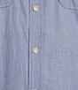 Roundtree & Yorke Solid Textured Sport Shirt - Image 4