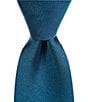 Color:Teal - Image 1 - Solid Woven 3.38#double; Cotton Tie