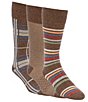Roundtree & Yorke Square/Plaid Crew Dress Socks 3-Pack - Image 1