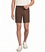 Roundtree & Yorke Straight Fit Drawstring 8#double; Inseam Pull-On Shorts - Image 5