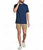 Roundtree & Yorke Straight Fit Drawstring 8#double; Inseam Pull-On Shorts - Image 3