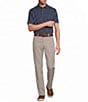 Roundtree & Yorke Straight Fit Solid Twill Pants - Image 3