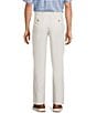 Roundtree & Yorke Straight Fit Solid Twill Pants - Image 2