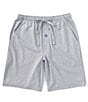 Color:Deep Blue - Image 1 - Striped Knit 9#double; Inseam Lounge Shorts