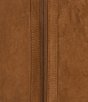 Roundtree & Yorke Suede Finish Leather Bomber Jacket - Image 4