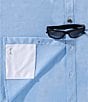 Roundtree & Yorke The Charter Vented Performance Button Front Collar Short Sleeve Solid Sport Shirt - Image 6