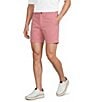 Roundtree & Yorke The Cloud Collection 7#double; Washed Chino Shorts - Image 1