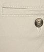 Roundtree & Yorke The Cloud Collection 8#double; Flat-Front Tech Pocket Washed Chino Shorts, Color:Stone - Image 4