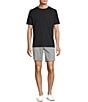 Roundtree & Yorke The Cloud Collection 8#double; Flat-Front Tech Pocket Washed Chino Shorts, Color:Chiseled Stone - Image 3