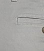 Roundtree & Yorke The Cloud Collection 8#double; Flat-Front Tech Pocket Washed Chino Shorts, Color:Chiseled Stone - Image 4