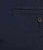 Roundtree & Yorke The Cloud Collection 8#double; Flat-Front Tech Pocket Washed Chino Shorts, Color:Dark Navy - Image 4