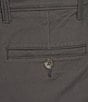 Roundtree & Yorke The Cloud Collection 8#double; Flat-Front Tech Pocket Washed Chino Shorts, Color:Grey Smoke - Image 4