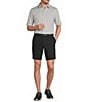 Roundtree & Yorke The Cloud Collection 8#double; Flat Front Washed Chino Shorts - Image 3