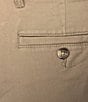 Roundtree & Yorke The Cloud Collection 9#double; Flat Front Washed Chino Shorts, Color:Khaki - Image 5