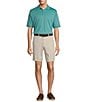 Roundtree & Yorke The Cloud Collection 9#double; Flat Front Washed Chino Shorts, Color:Stone - Image 5