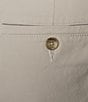 Roundtree & Yorke The Cloud Collection 9#double; Flat Front Washed Chino Shorts, Color:Stone - Image 6