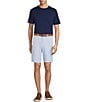 Roundtree & Yorke The Cloud Collection 9#double; Flat Front Washed Chino Shorts - Image 3